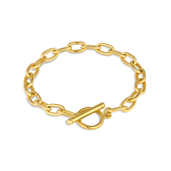 Amelie Chain Bracelet Gold