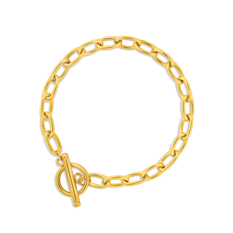 Amelie Chain Bracelet Gold