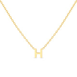 Anne Mini initial pendant Gold - H