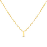 Anne Mini initial pendant Gold - I