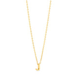 Anne Mini initial pendant Gold - J