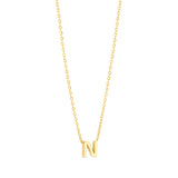 Anne Mini initial pendant Gold - N