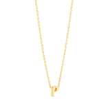 Anne Mini initial pendant Gold - P