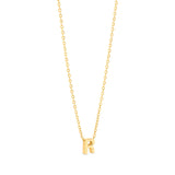 Anne Mini initial pendant Gold - R