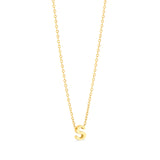 Anne Mini initial pendant Gold - S