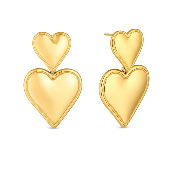 Audrey Love Earring Gold