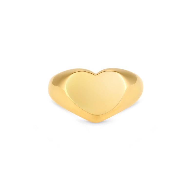 Camille Heart Ring Gold - Size 8