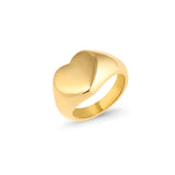 Camille Heart Ring Gold - Size 7