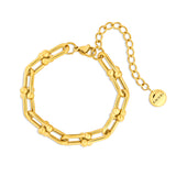 Eva Lock Bracelet Gold