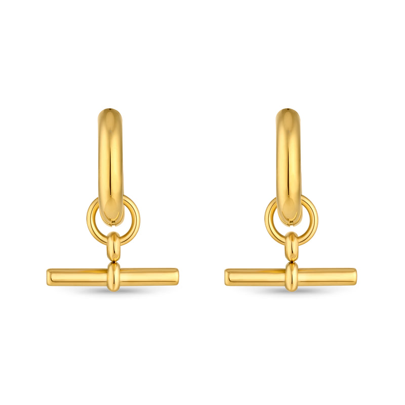 Jean Hoop Earring Gold