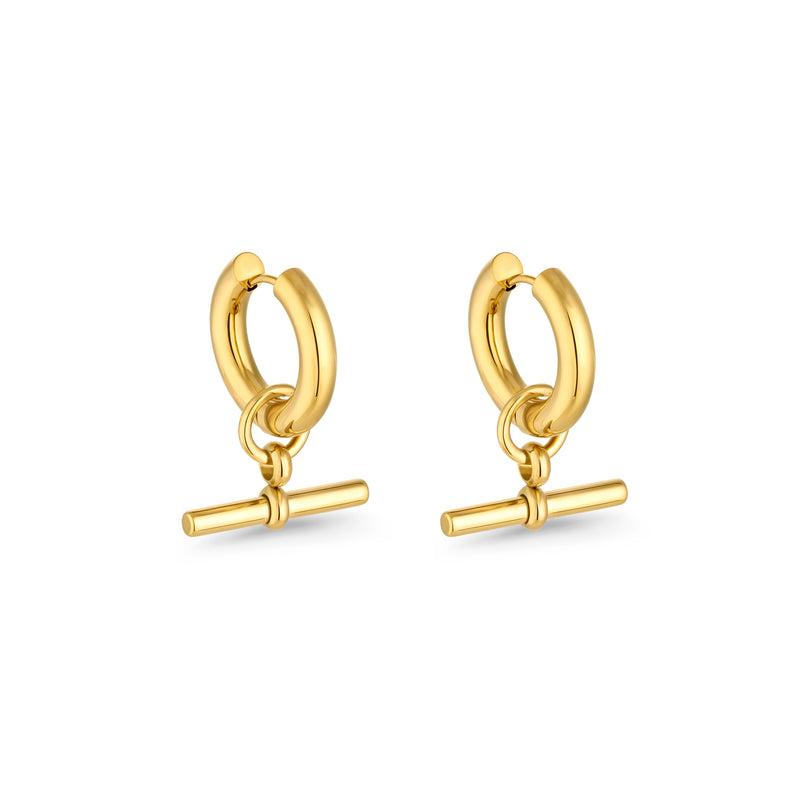 Jean Hoop Earring Gold