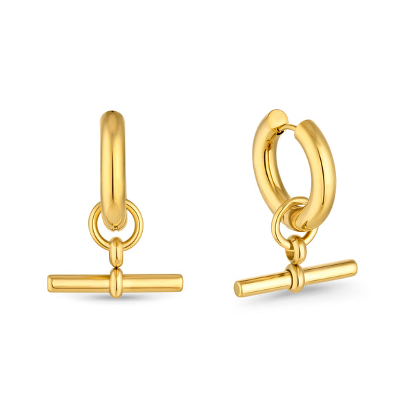 Jean Hoop Earring Gold