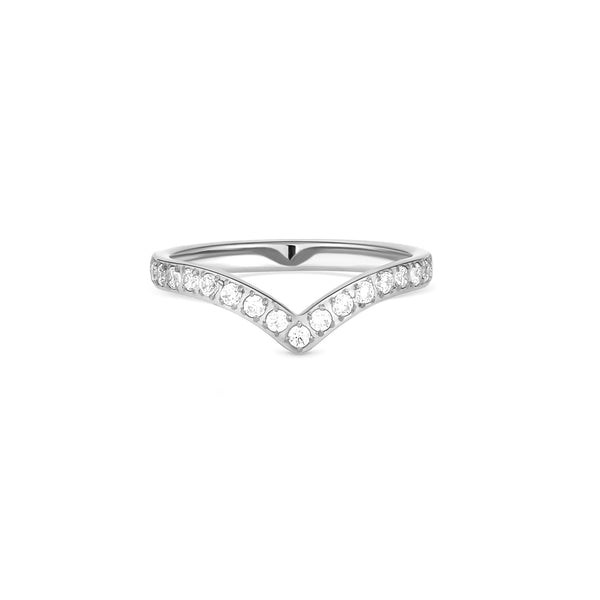 Pave Kate Silver - Size 6