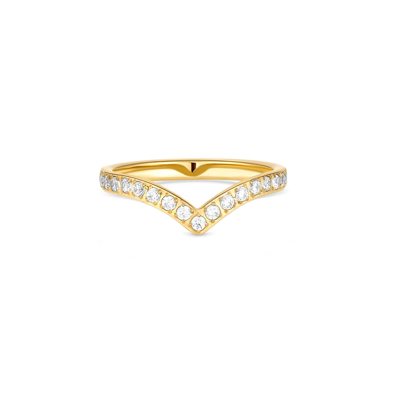 Pave Kate Gold - Size 6