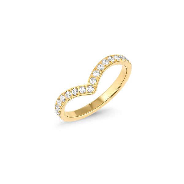 Pave Kate Gold - Size 6