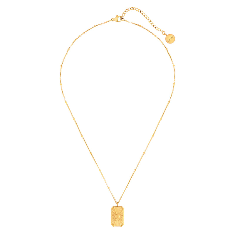 SUN NECKLACE - GOLD